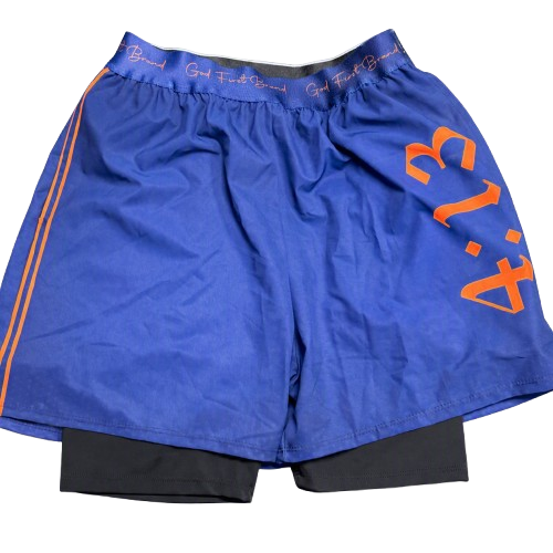 4:13 Sport pants | Orange and Blue