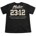 Mateo 23:12 | Black